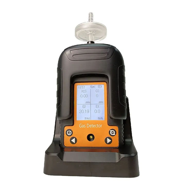 Application of four-in-one gas detector in environmental monitoring