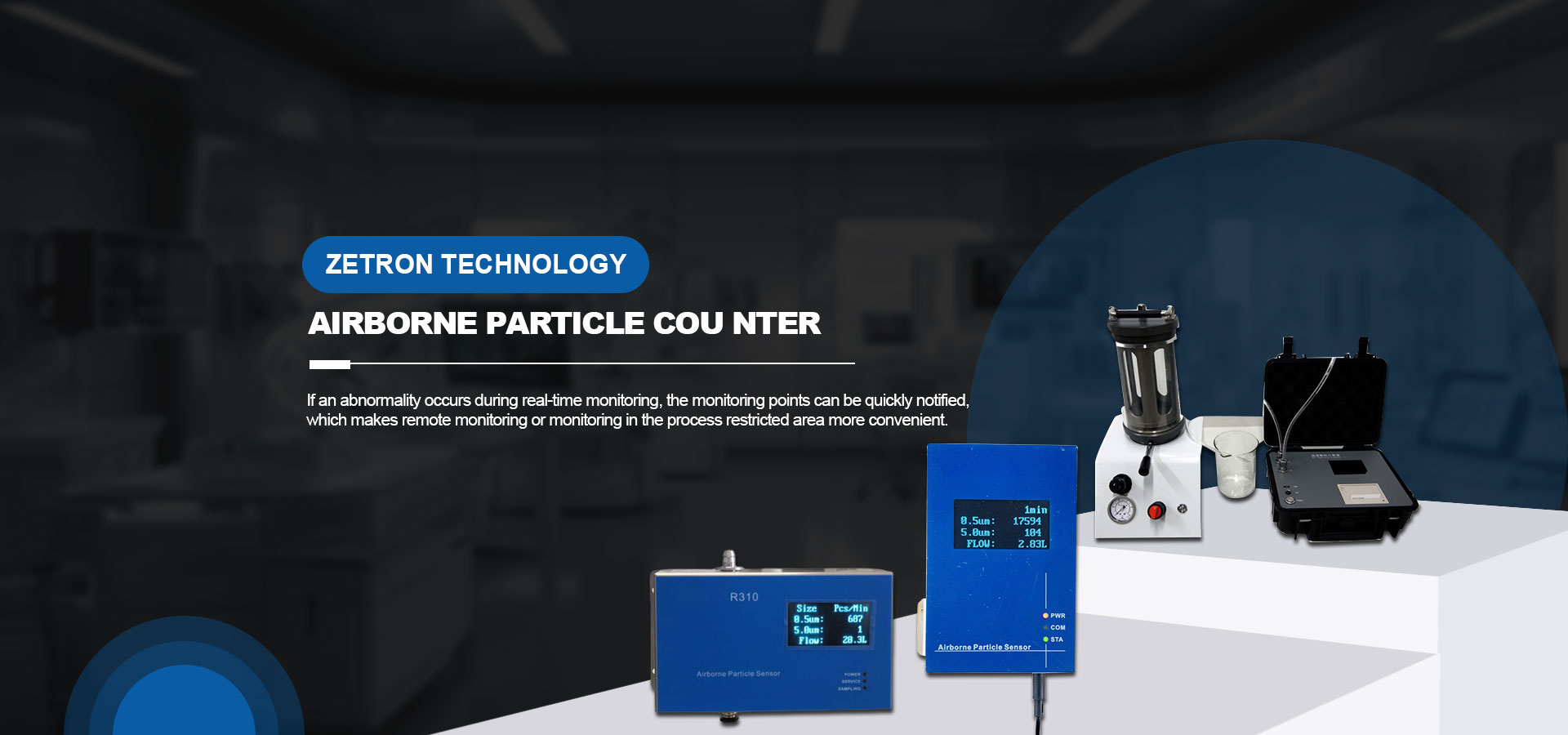 China Particle Counters Factory