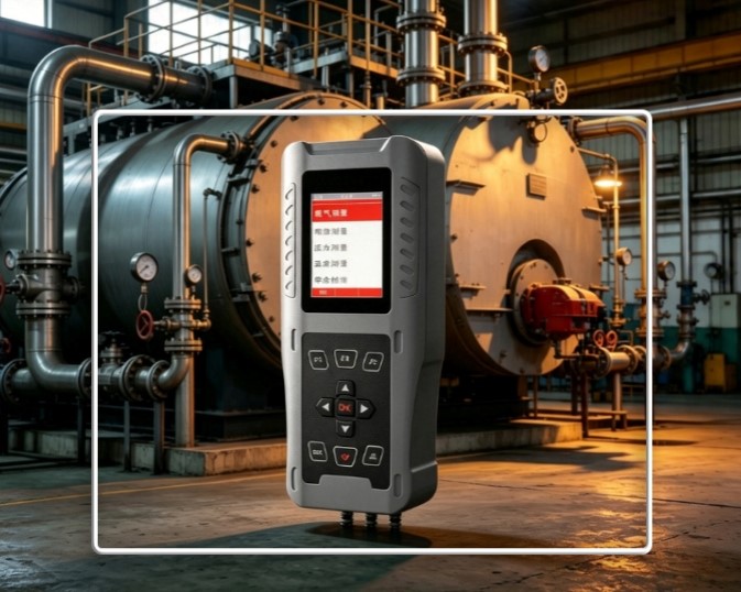 Intelligent Portable Flue Gas Analyzer for Industrial Boiler Emissions Monitoring