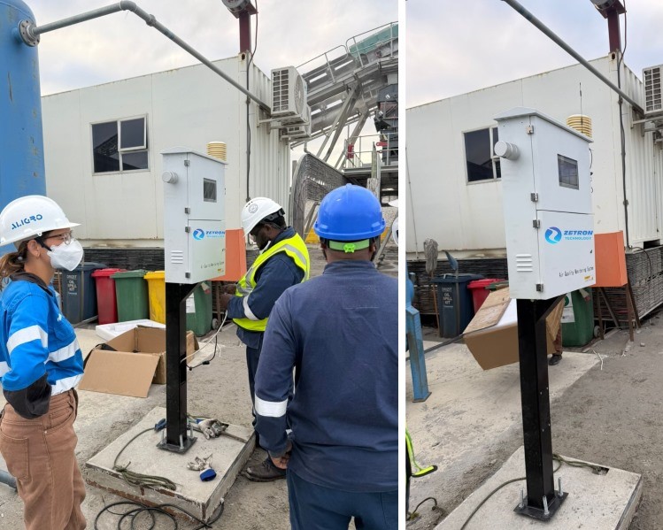 Zetron TH2000A Deployed at South African Lithium Mine, Setting a New Standard for Intelligent Air Quality Monitoring in Overseas Mining Operations