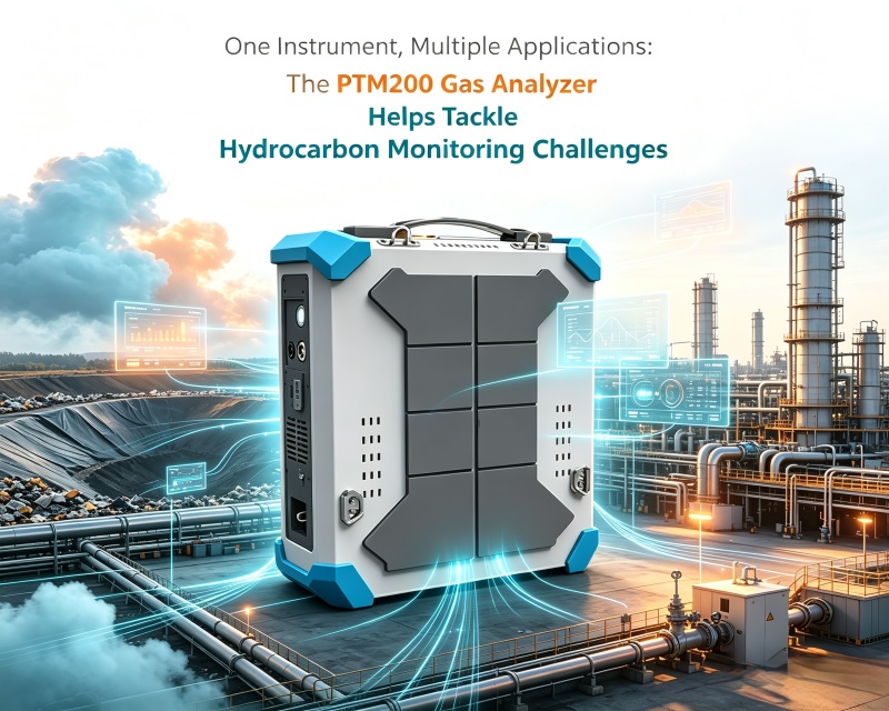 ​One Instrument, Multiple Applications: The PTM200 Gas Analyzer Helps Tackle Hydrocarbon Monitoring Challenges