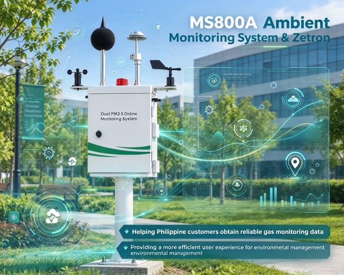 ​Zetron MS800A Air Quality Monitoring System Deployed in the Philippines, Installation and Training Completed
